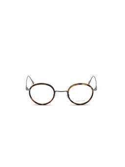 Tom Ford Eyewear - Round Brown Eyeglass Frames (FT5521 48 053) (48)