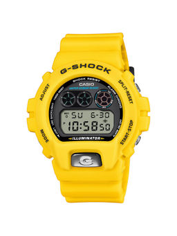 Casio - G-SHOCK Men Digital Black Dial Round Shape Watch DW-6900TR-9DR-(M)
