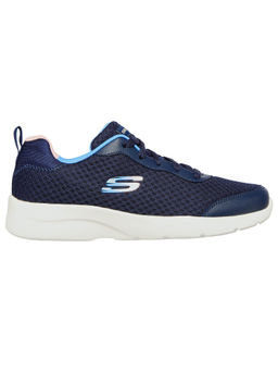 SKECHERS - Womens DYNAMIGHT 2.0 Navy Blue Casual Sneakers