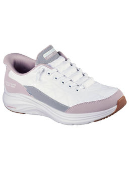 SKECHERS - Women CONTOUR FOAM White & Purple Casual Sneakers