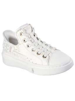 SKECHERS - Women SNOOP ONE-DOUBLE G White Casual Sneakers