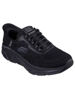 SKECHERS - Men D'LUX WALKER 2.0 - REZINATE Black Casual Sneakers
