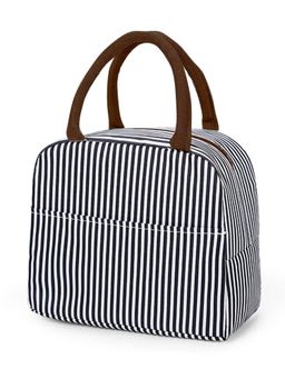 House of Quirk - Insulated Thermal Lunch Bag Picnic Organizer Storage Bag (Black)