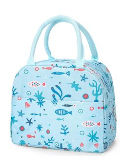 House of Quirk - Insulated Bag Thermal Cooler Lunch Bag Picnic Organizer Storage Bag (Blue)