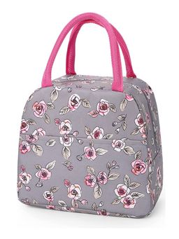 House of Quirk - Insulated Thermal Cooler Lunch Bag Picnic Organizer Storage Bag (Grey)