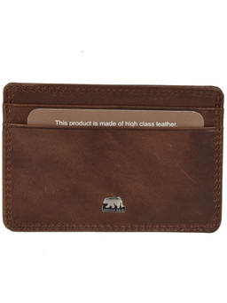 Brown Bear - BBDG Card Holder BBCL CC 4 Brown