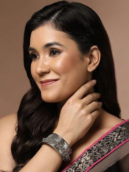 PANASH - Silver Plated Kada