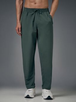 Technosport - Men Solid Relaxed Fit Sports Trackpants