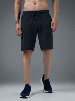 Technosport - Men Solid Slim Fit Sports Shorts
