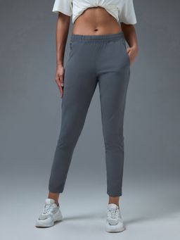 Technosport - Women Solid Straight Fit Trackpant