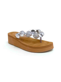 VANSON - Beady Bulb Regular Wear Flatform Silver
