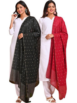 Hella Fashions - Multi-Colour Party Dupatta