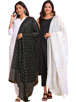 Hella Fashions - Multi-Colour Party Dupatta