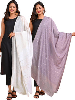 Hella Fashions - Multi-Colour Party Dupatta