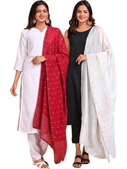 Hella Fashions - Multi-Colour Party Dupatta