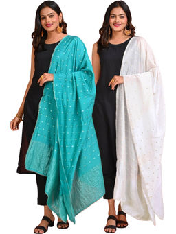 Hella Fashions - Multi-Colour Party Dupatta