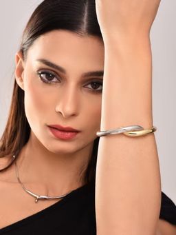 REENISAA - Openable Dual Tone Bangle