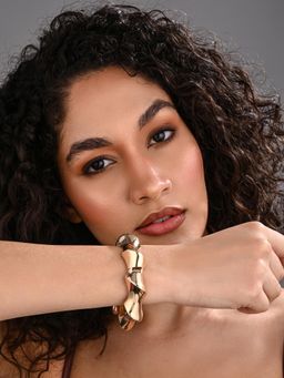 REENISAA - Solar Bloom Sculpt Bangle