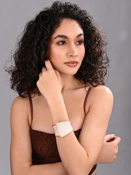 REENISAA - Enamel Monarch Statement Cuff