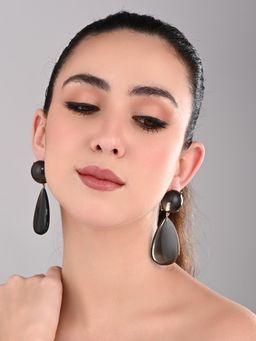 REENISAA - Midnight Charm Lustre Drops Earrings