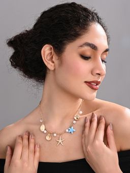 REENISAA - Ocean Dreams Charm Necklace