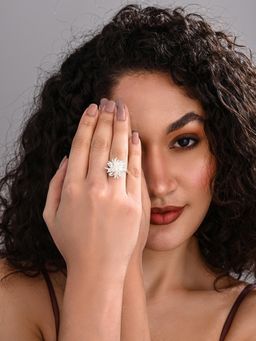 REENISAA - Ocean Blossom Adjustable Ring