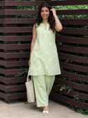 Green color option, Currently selected