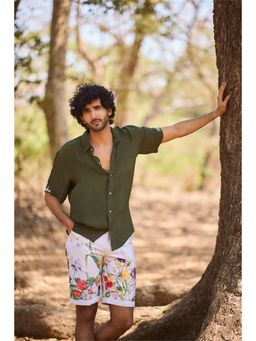 Nirmooha - Olive Grove Escape Shirt