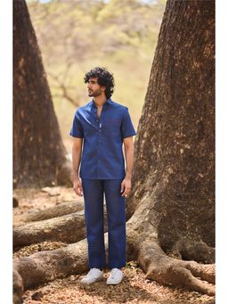 Nirmooha - Blue Denim Mirage Shirt