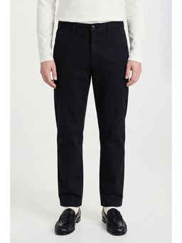 Snitch - Black Washed Relaxed Casual Legacy Collection Trouser for Men
