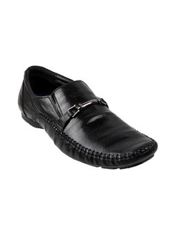 Metro - Men Black Formal Loafers