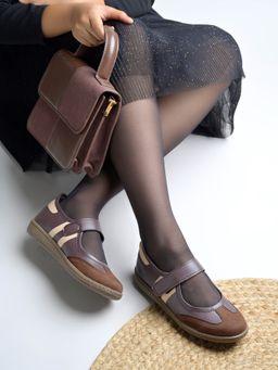 Shoetopia - Women Brown Ballerinas