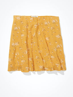 American Eagle - Yellow Floral Skirt