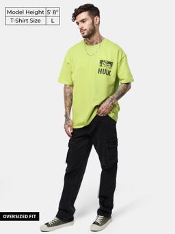 The Souled Store - Official Hulk: The Incredible Men Oversized T-Shirts