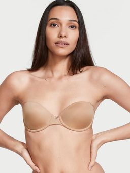 Victoria's Secret - Brown Bare Sexy Illusions Lightly-Lined Strapless Bra