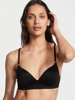 Victoria's Secret - Love Cloud Wireless Push-Up Black Bra