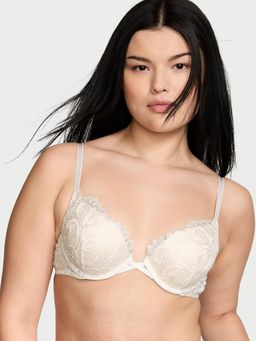 Victoria's Secret - Dream Angels Boho Floral Embroidery Push-Up Bra
