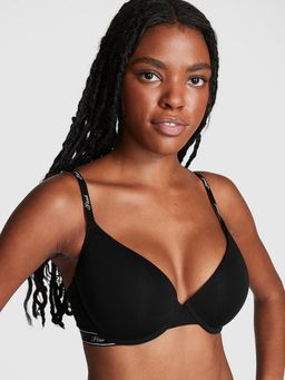 Victoria's Secret - PINK Wear Everywhere Wear Everywhere Push-Up Black Bra