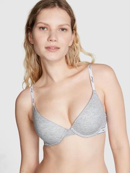 Victoria's Secret - PINK Wear Everywhere Wear Everywhere Push-Up Grey Bra