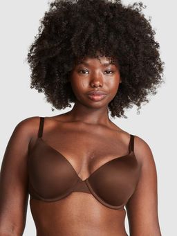 Victoria's Secret - PINK Wear Everywhere Wear Everywhere Push-Up Brown Bra