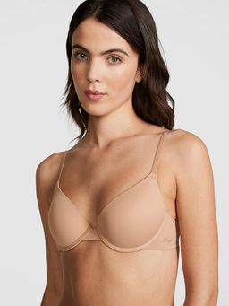 Victoria's Secret - PINK Wear Everywhere Wear Everywhere Push-Up Beige Bra