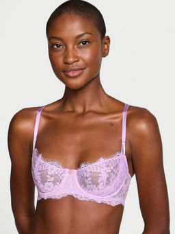 Victoria's Secret - Purple Dream Angels Wicked Unlined Lace Balconette Bra
