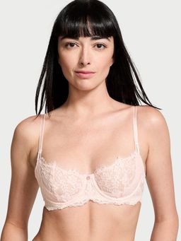 Victoria's Secret - Pink Dream Angels Wicked Unlined Lace Balconette Bra