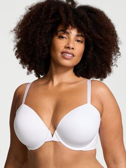Victoria's Secret - White Dream Angels Smooth Lightly Lined Demi Bra
