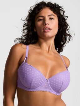 Victoria's Secret - PINK Wink Lightly Lined Balconette Purple Bra