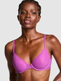 Victoria's Secret - PINK Wear Everywhere Lightly Lined Pink T-Shirt Bra