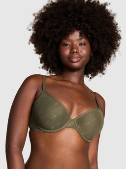 Victoria's Secret - PINK Wear Everywhere Wear Everywhere Push-Up Green Bra