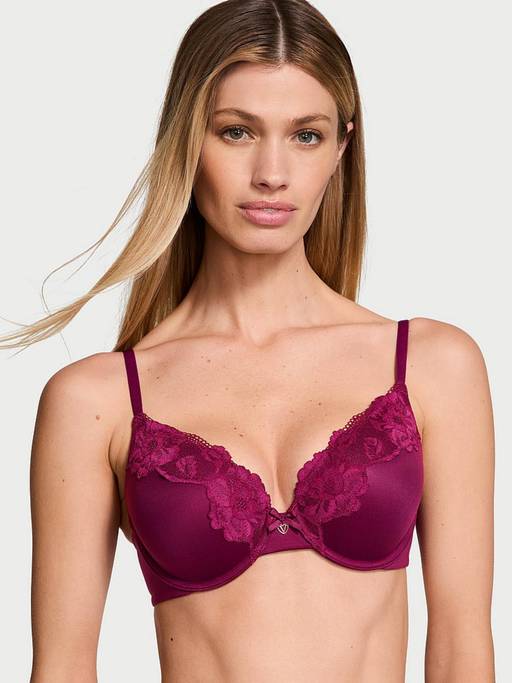 Soutien-gorge Push-up Victoria's Secret - Taille 32B - Rose - Avec Armatures - Occasion Très Bon état