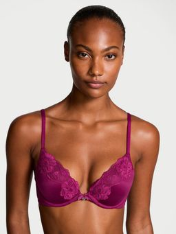 Victoria's Secret - Body by Victoria Lace-Trim Push-Up Pink Bra