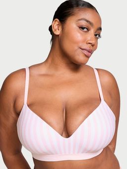 Victoria's Secret - The T-Shirt Lightly Lined Wireless Stripes Cotton Bra